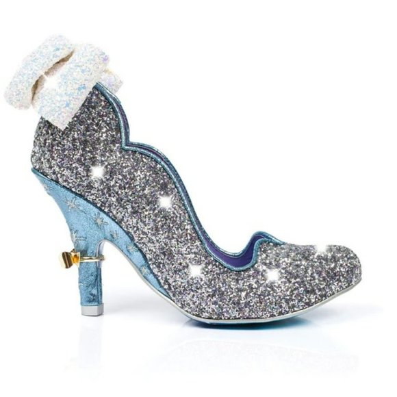 Irregular Choice x Disney Cinderella Call Me Cinders Light-Up Glitter Heels - Picture 1 of 17